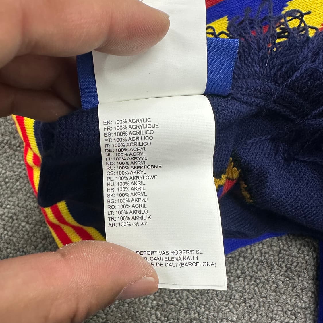 FC바르셀로나 머플러 상품이미지5