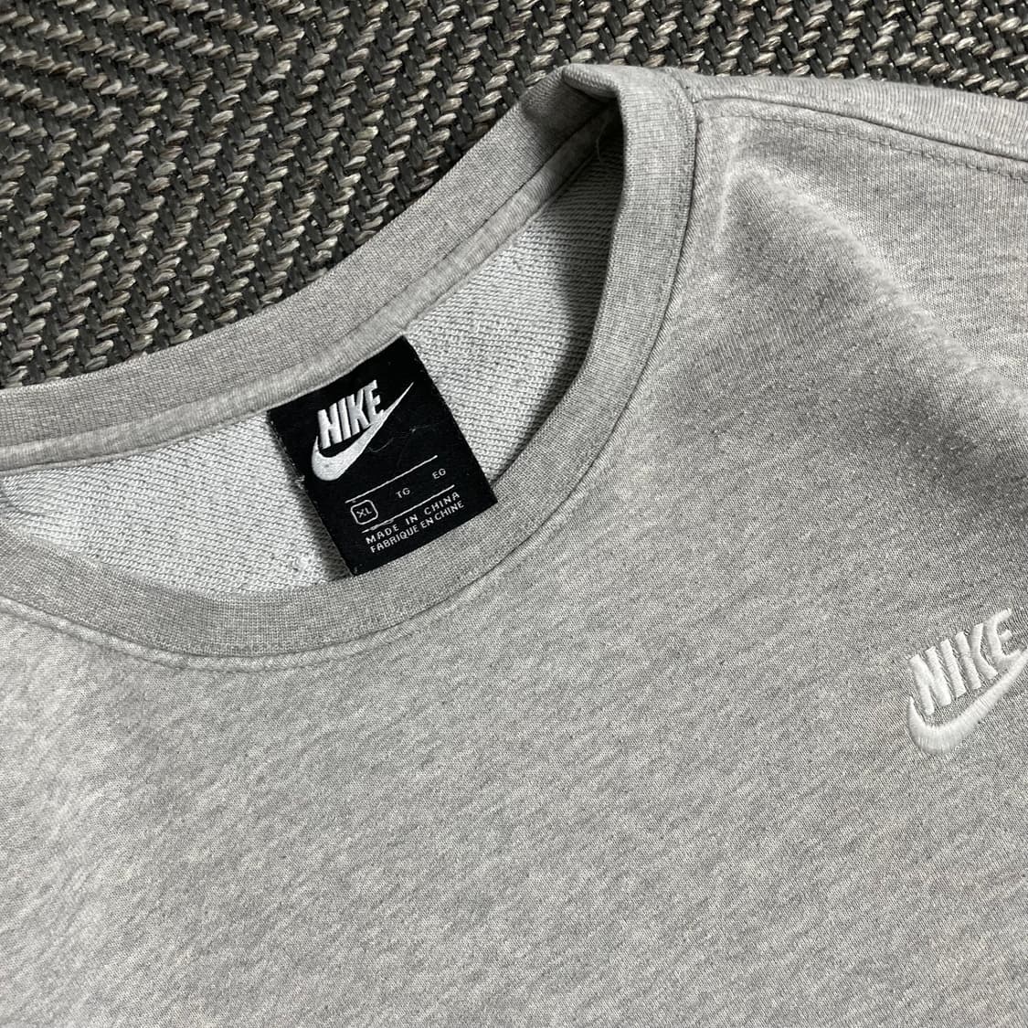 나이키 NSW 자수 로고 크루넥 긴팔 티셔츠o 4811 상품이미지7