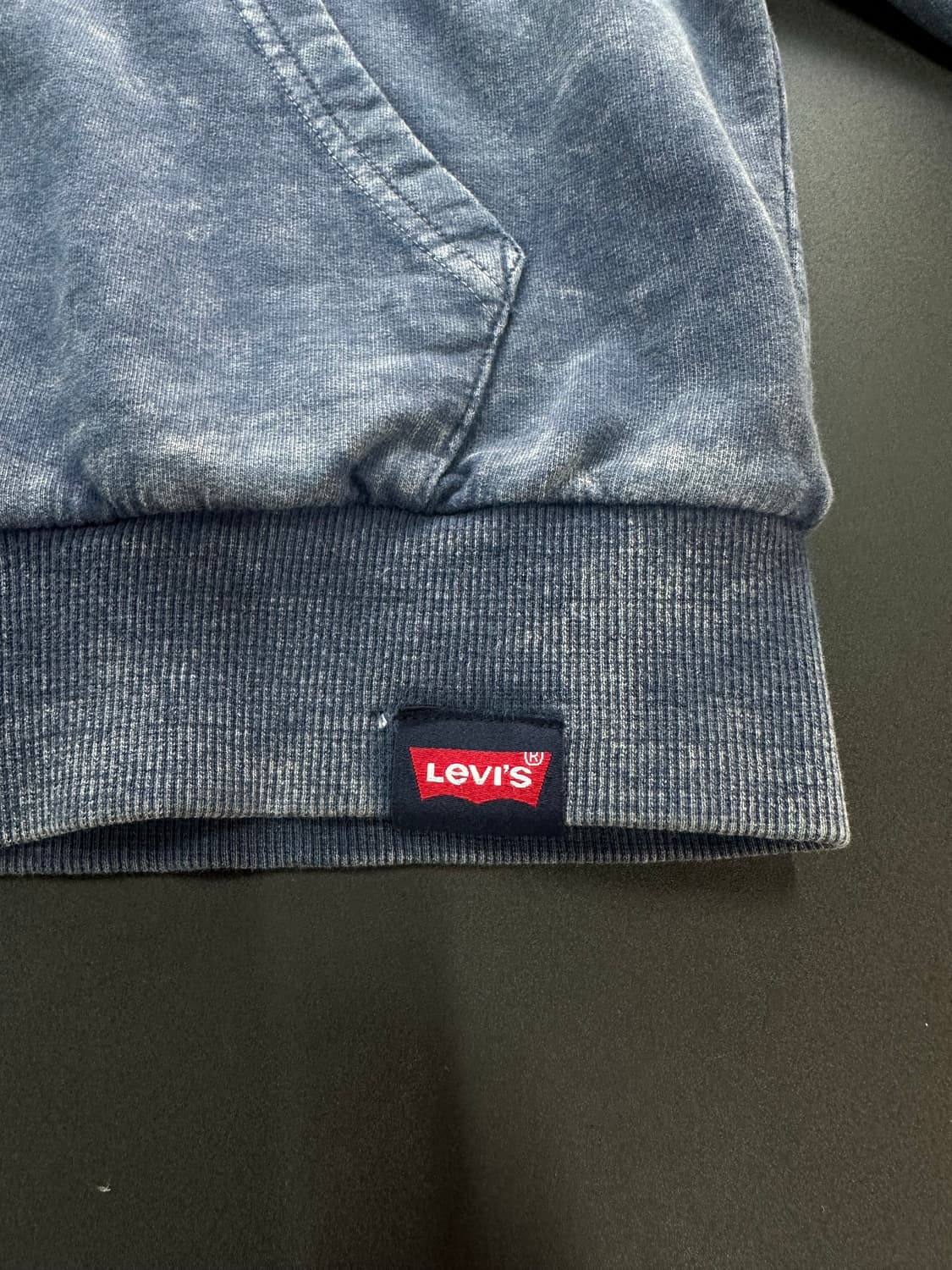 리바이스 워시드 데님 후드집업 상품이미지5