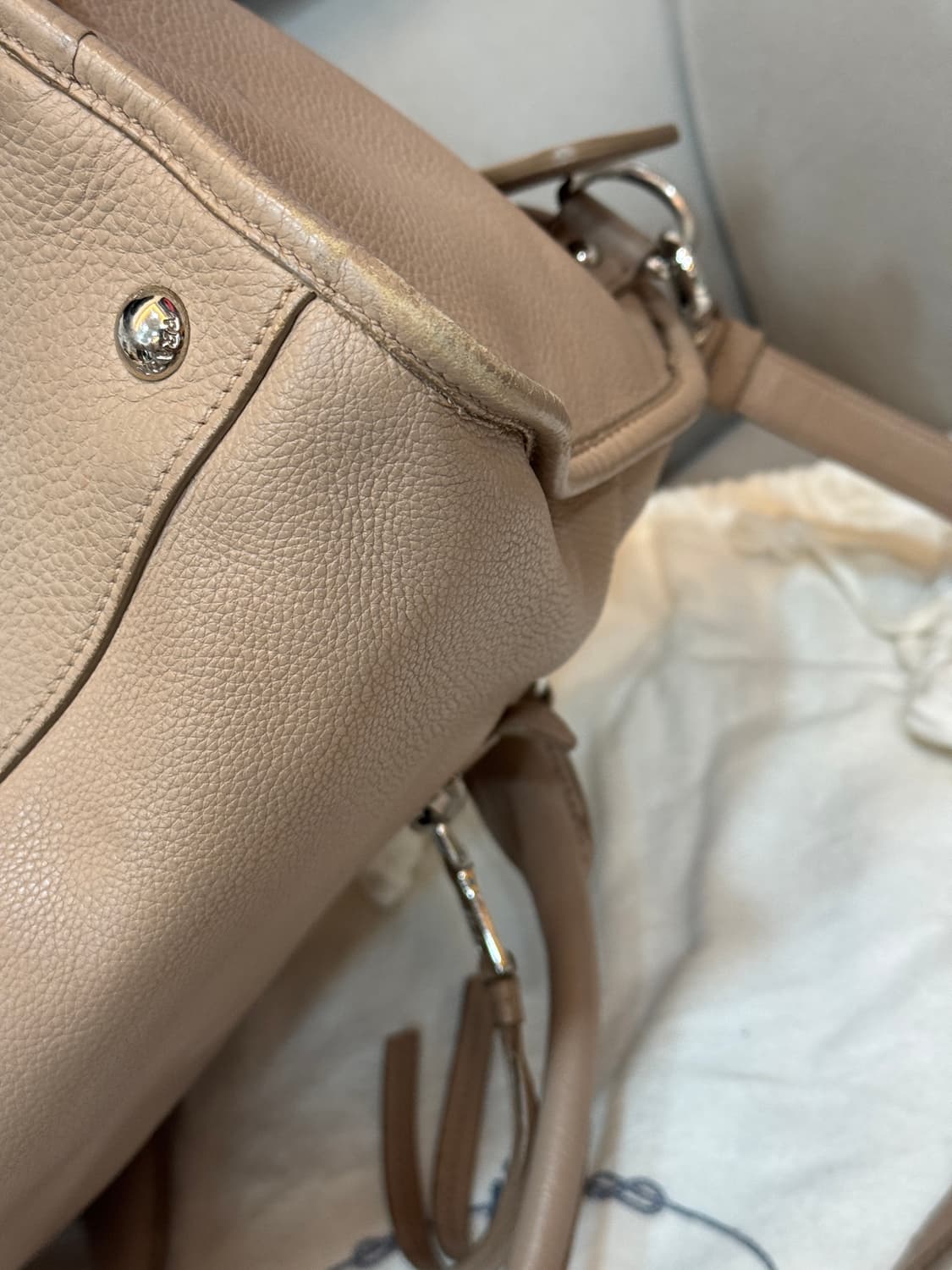 백화점판 프라다 비텔로 다이노 모터 토트백  상품이미지4