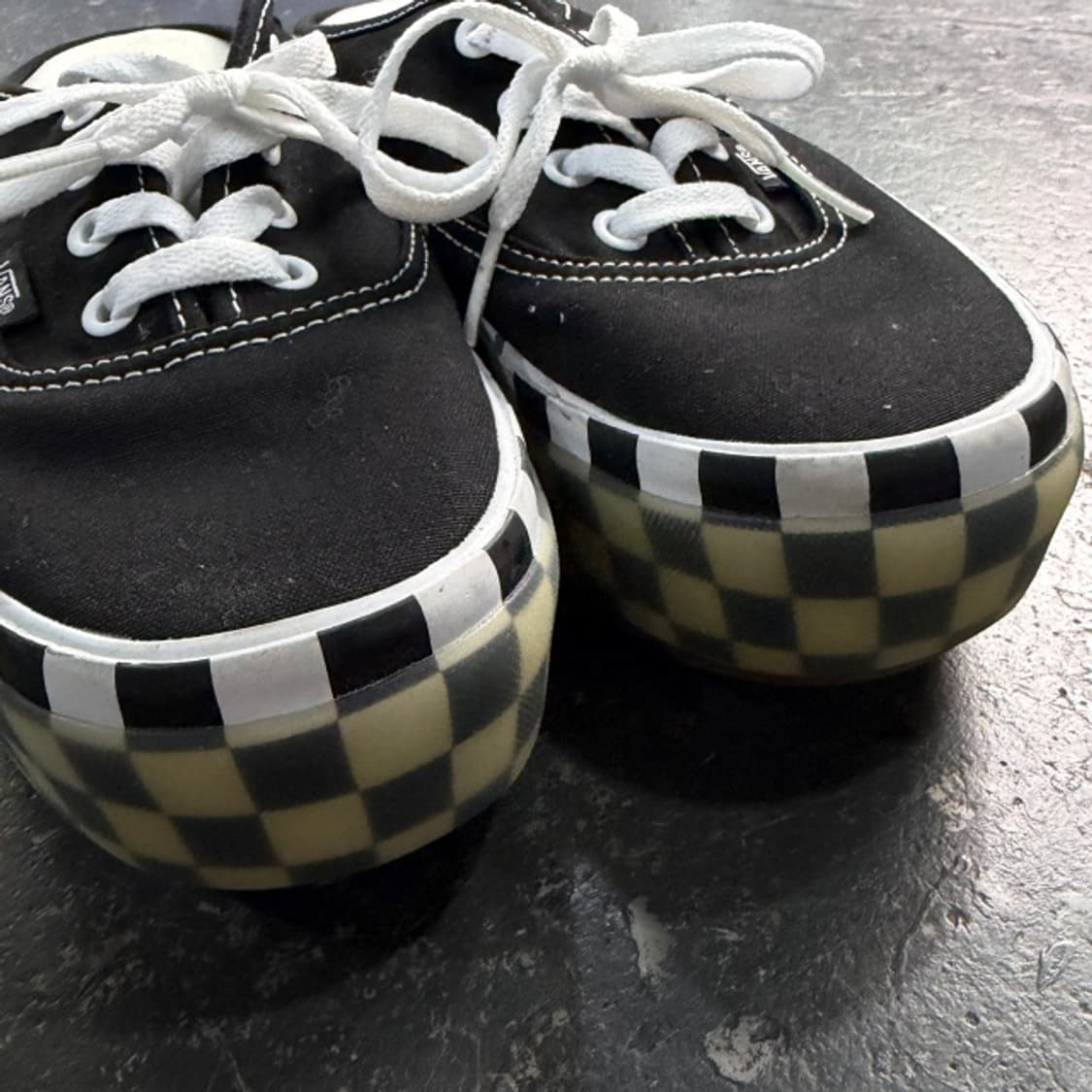 235 반스 어센틱 뮬 스탠딕 캔버스 체커보드 상품이미지6