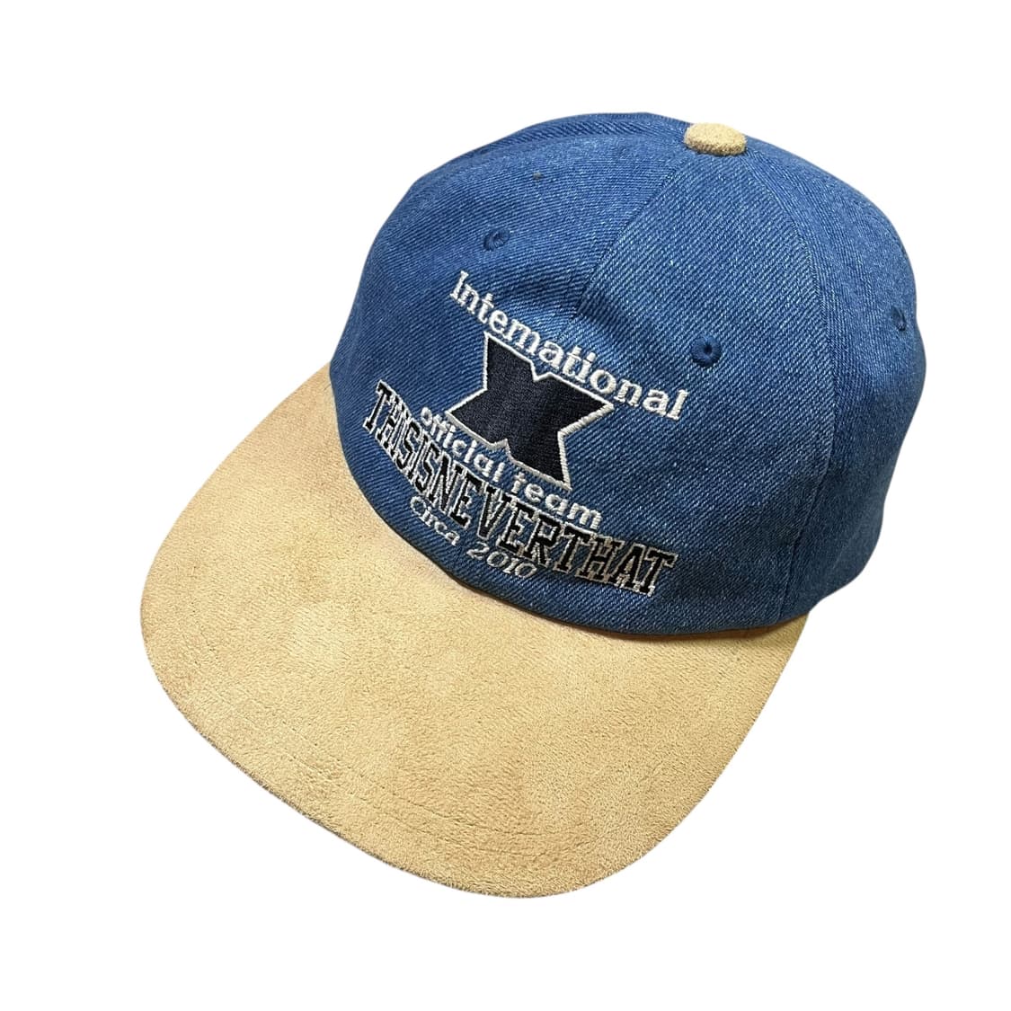 디스이즈네버댓 데님 캠프캡 상품이미지1