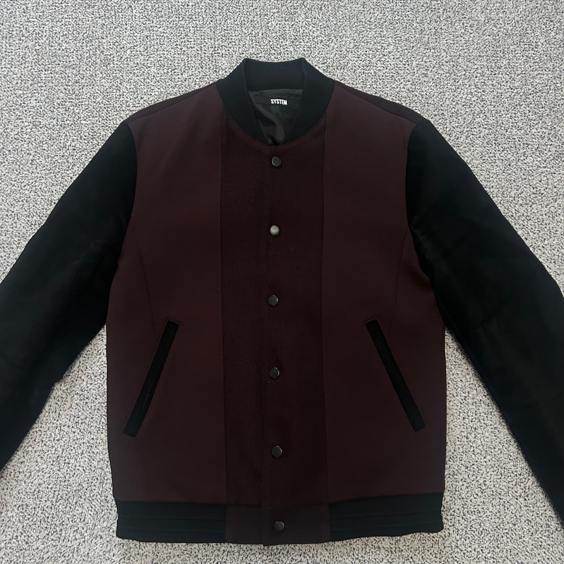 SYSTEM Varsity Teddy Jacket. 상품이미지2