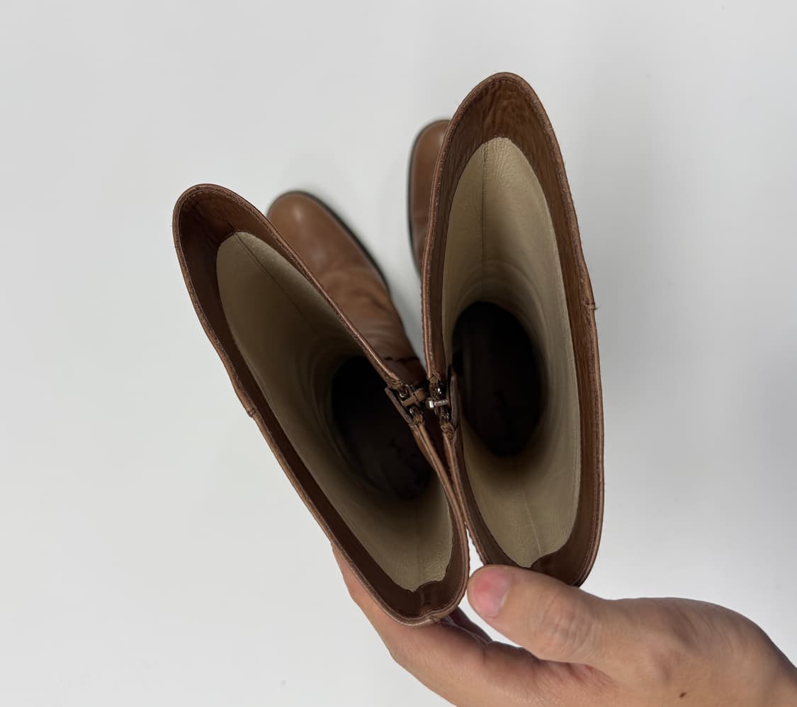 Margaret Howell leather boots in conac 상품이미지8