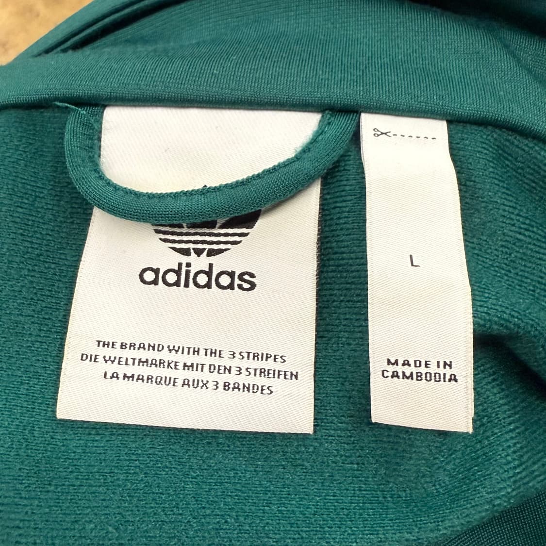 아디다스 딥 그린 파이어버드 져지 트랙탑 상품이미지5