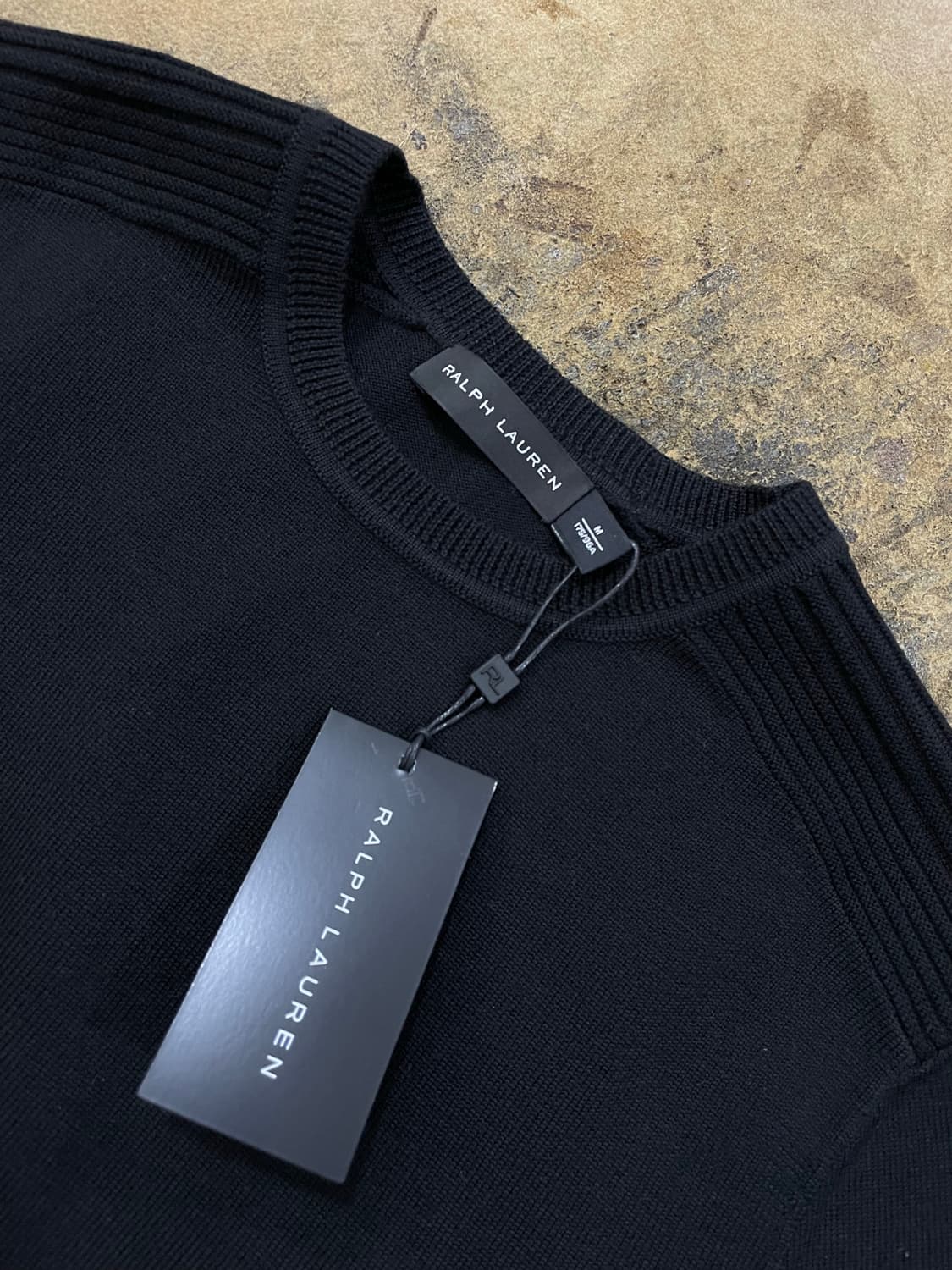 폴로랄프로렌(블랙라벨)/메리노울 니트티 상품이미지3