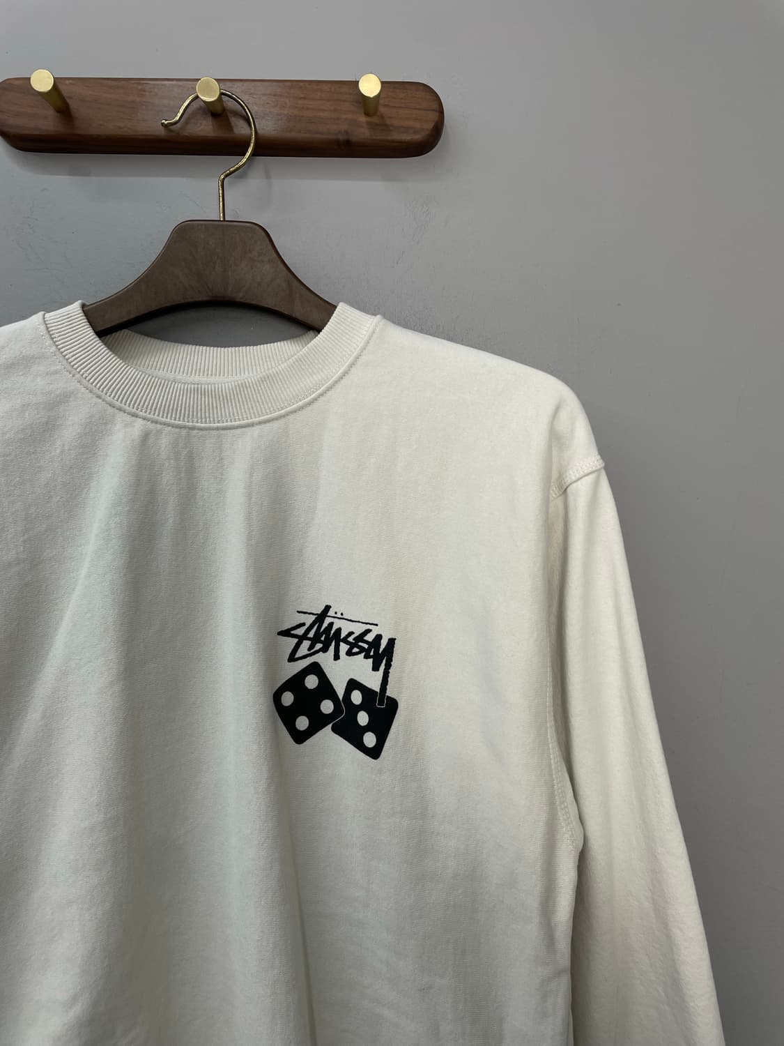 스투시 다이스 피그먼트 다이드 크루넥 맨투맨 H1388 상품이미지3