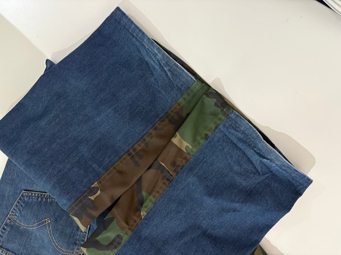 TTF✳️BLESS military mix jean 상품이미지10