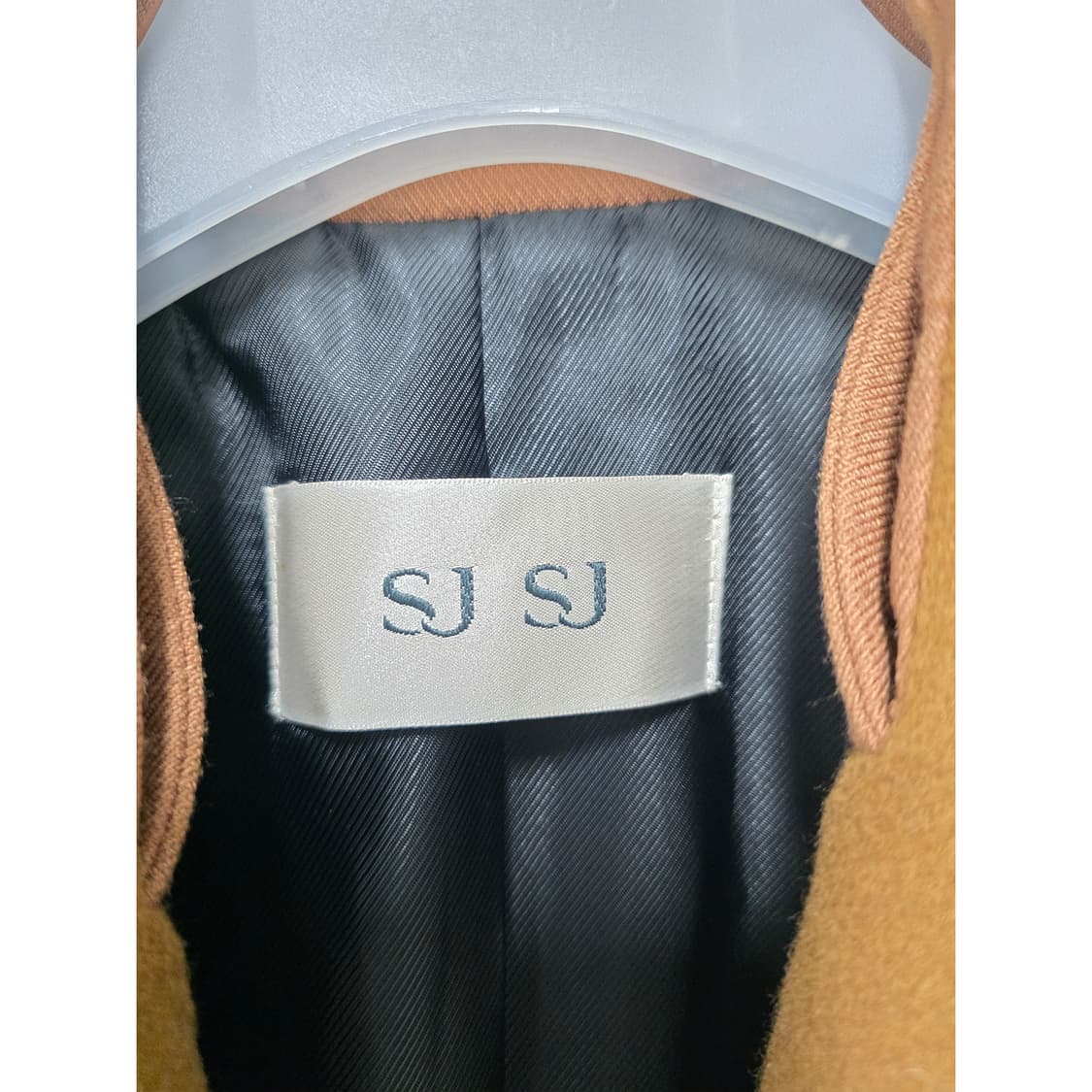 택포// 한섬 SJ SJ 브라운 캐시미어 코트 S 상품이미지2