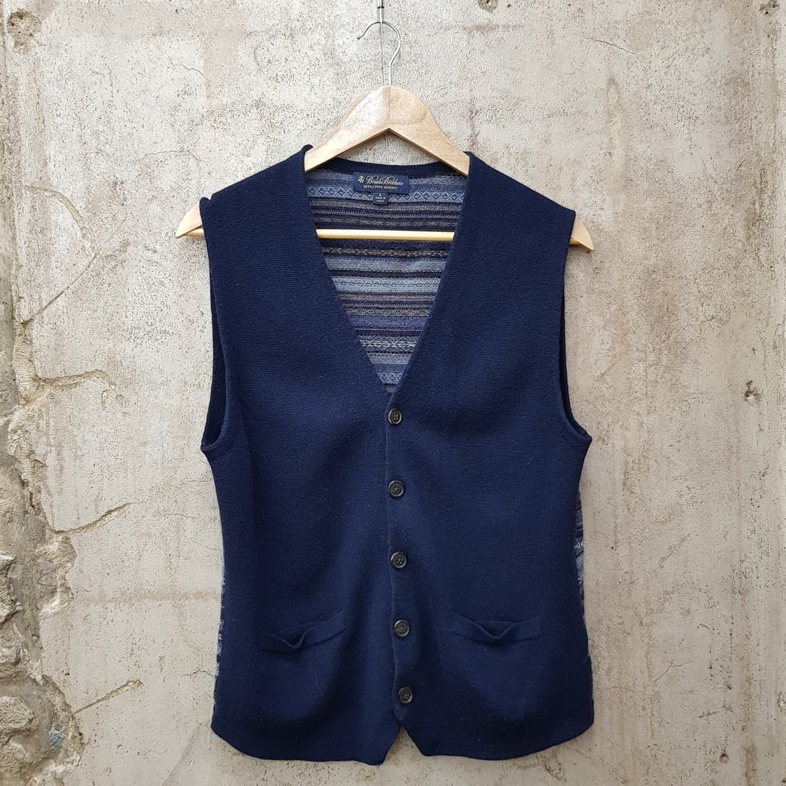 브룩스브라더스 메리노울 니트 조끼 L사이즈 상품이미지1