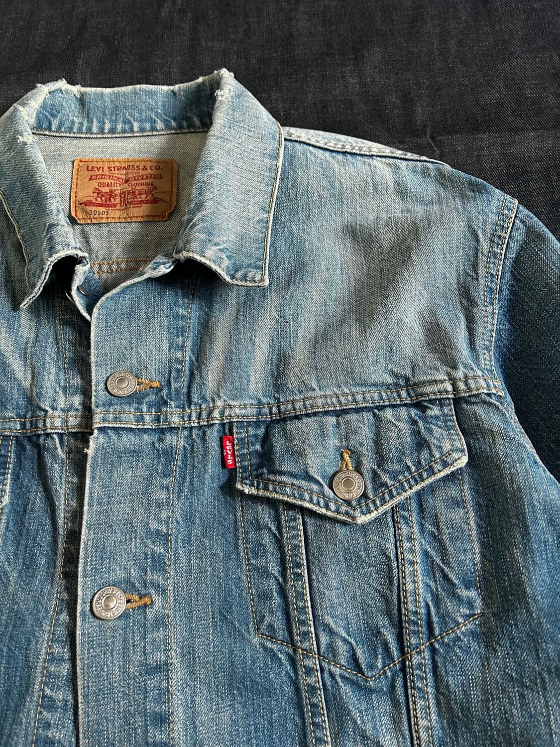 00s 리바이스 3rd 데님 트러커 자켓 Made in Korea 상품이미지4