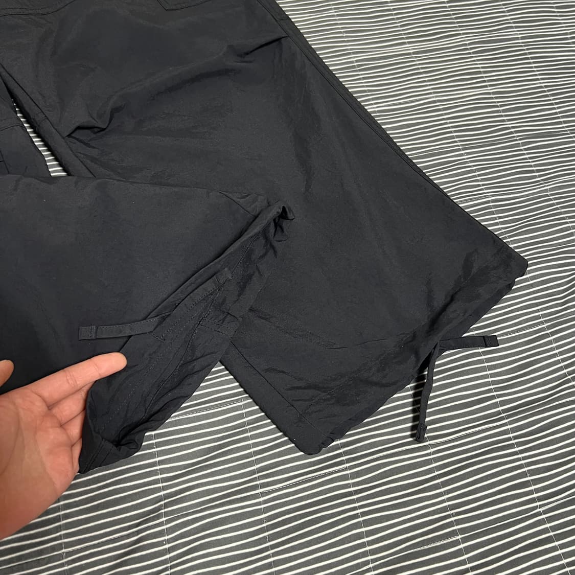 커스텀멜로우 유틸리티 카고 팬츠 블랙 82 상품이미지5