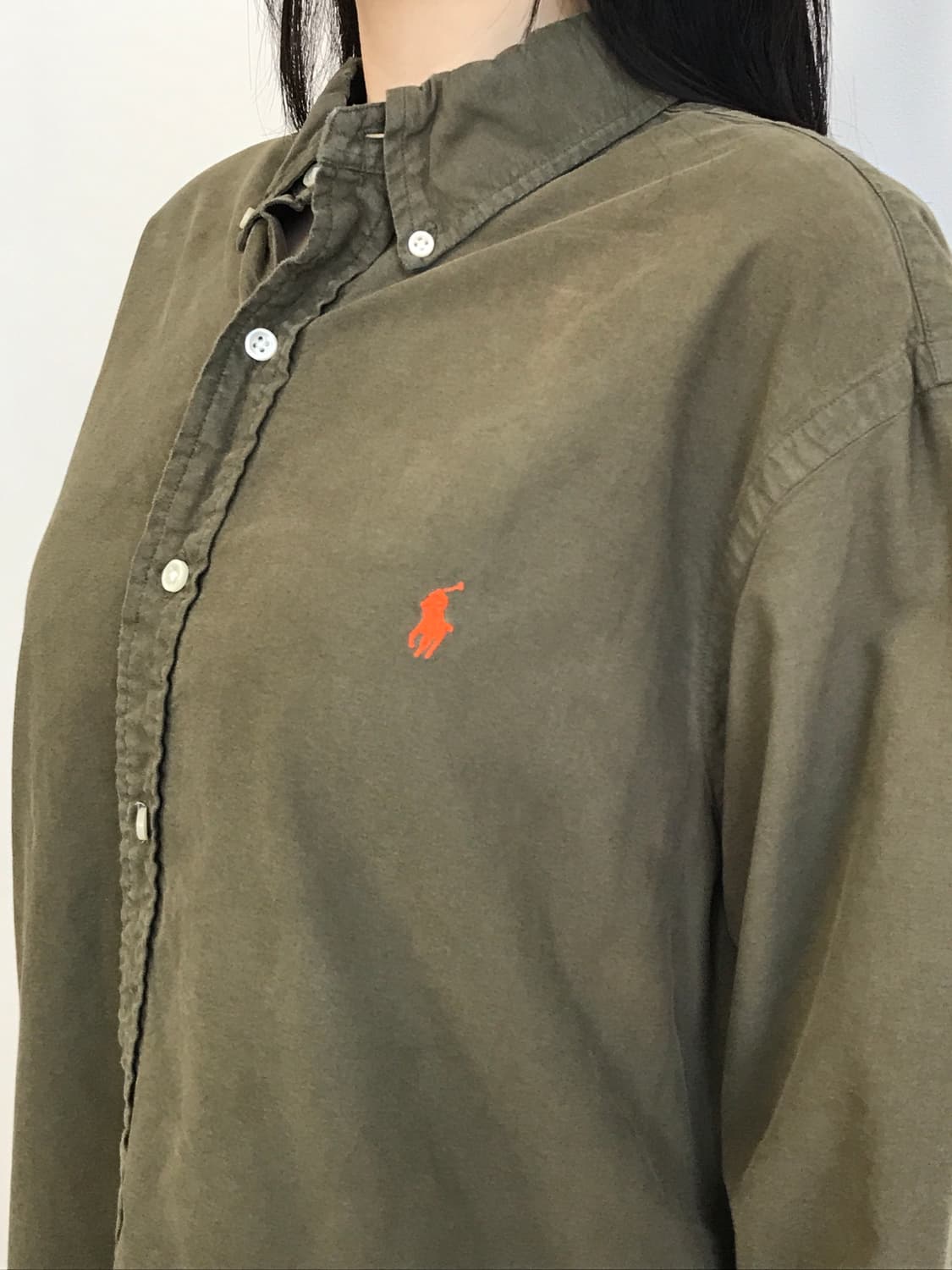 Polo Ralph Lauren Oxford Shirt Khaki 상품이미지2