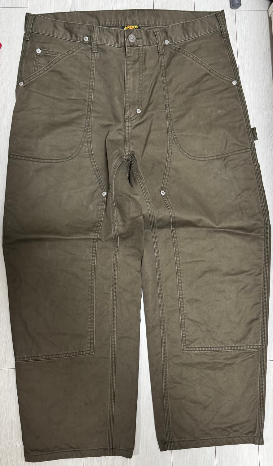 라스탯츠 더블니 올리브 팬츠 상품이미지2