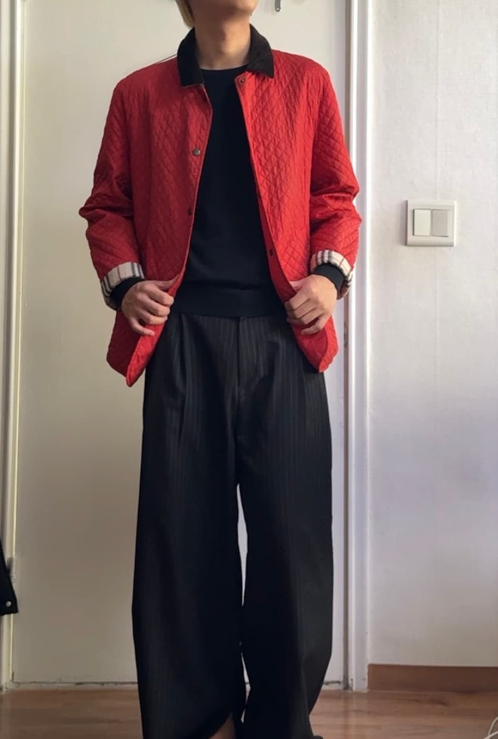 버버리 퀼팅 자켓 상품이미지3