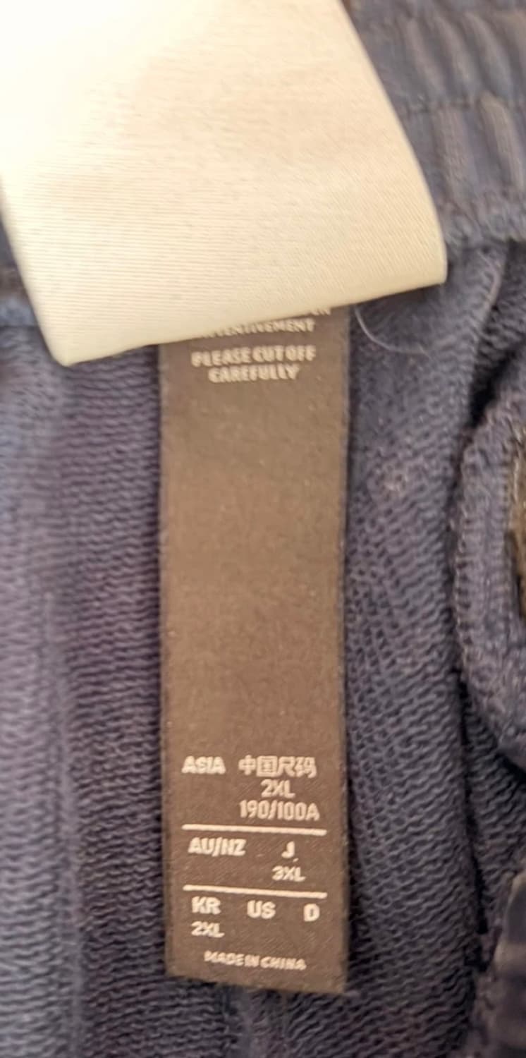 떠그클럽 아디다스 팀가이스트 스웨트 펜츠 나이트 인디고 xxl 사이즈 상품이미지2