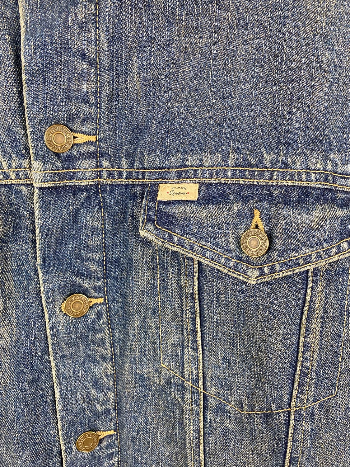 리바이스 시그니처 쉐르파 양털 데님 자켓 M 상품이미지3