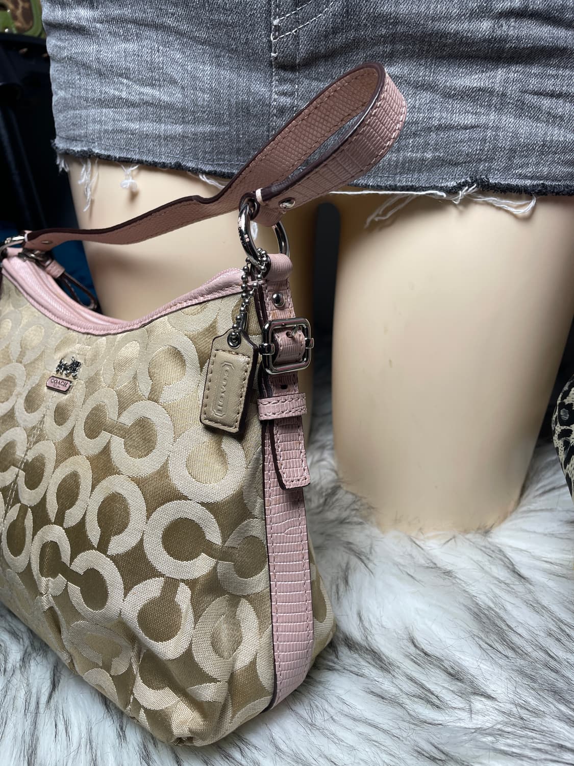 뉴 코치 coach 핑크 숄더백 상품이미지2