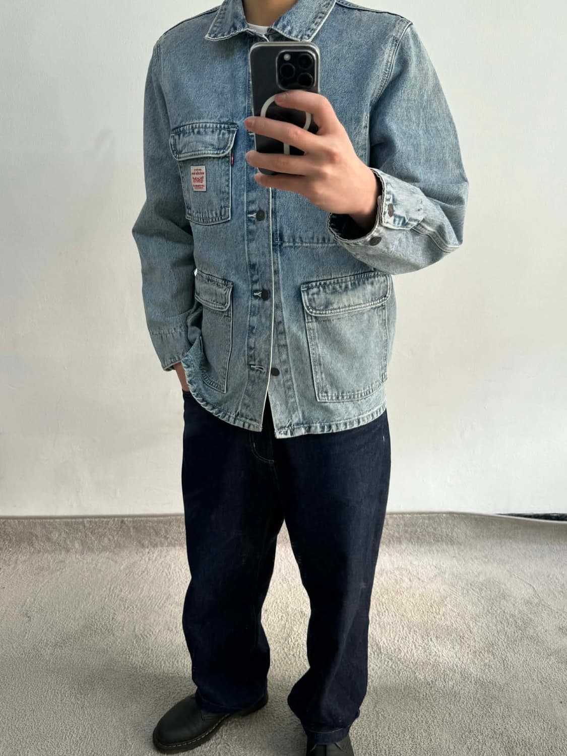 [S] 리바이스 브로드웨이 엔지니어 데님 자켓 상품이미지3