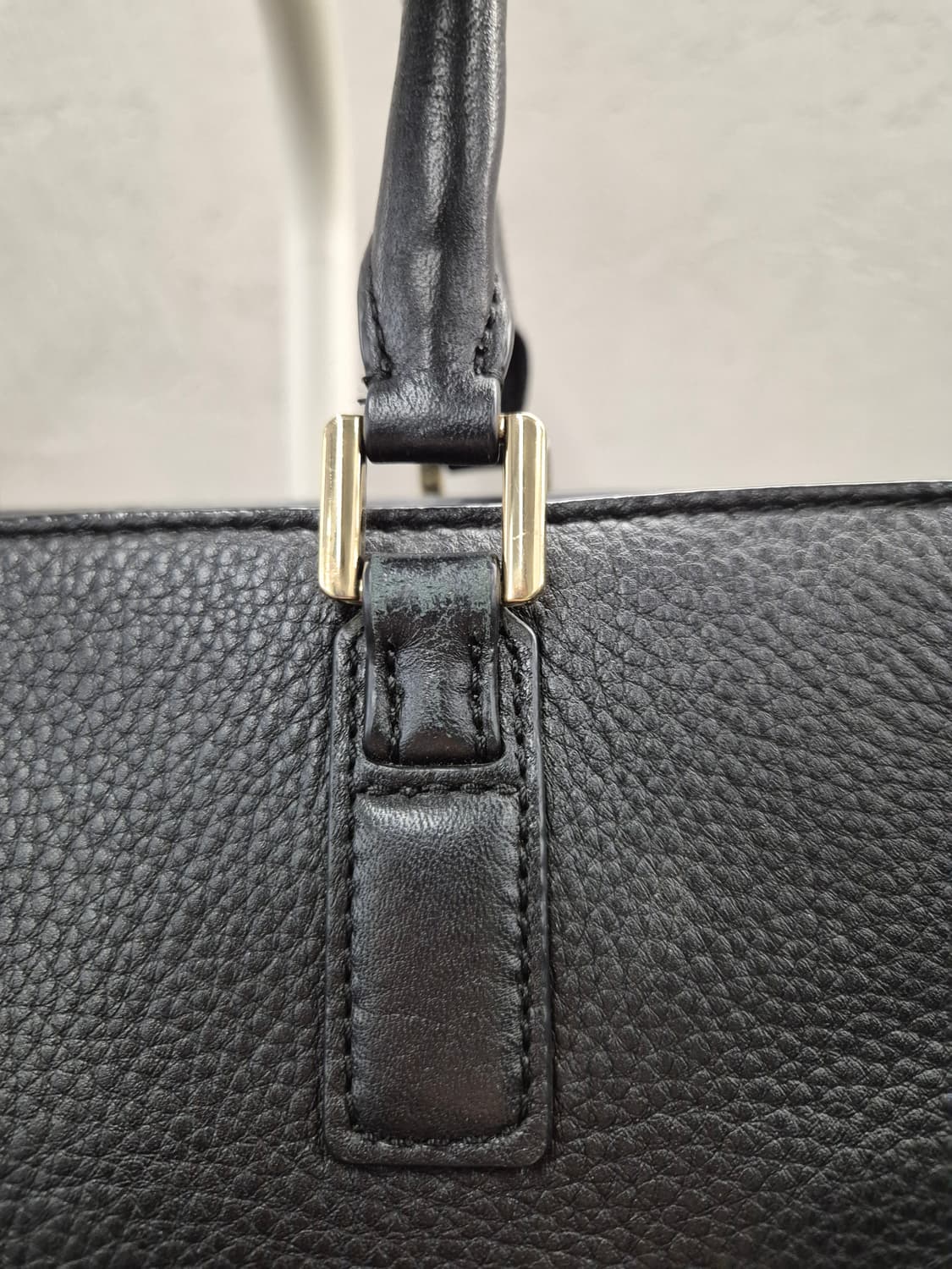 토리버치 블랙 가죽 토트백 상품이미지7