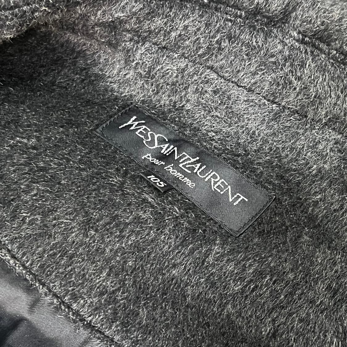  입생로랑 모헤어 더블 코트 y14603 상품이미지6