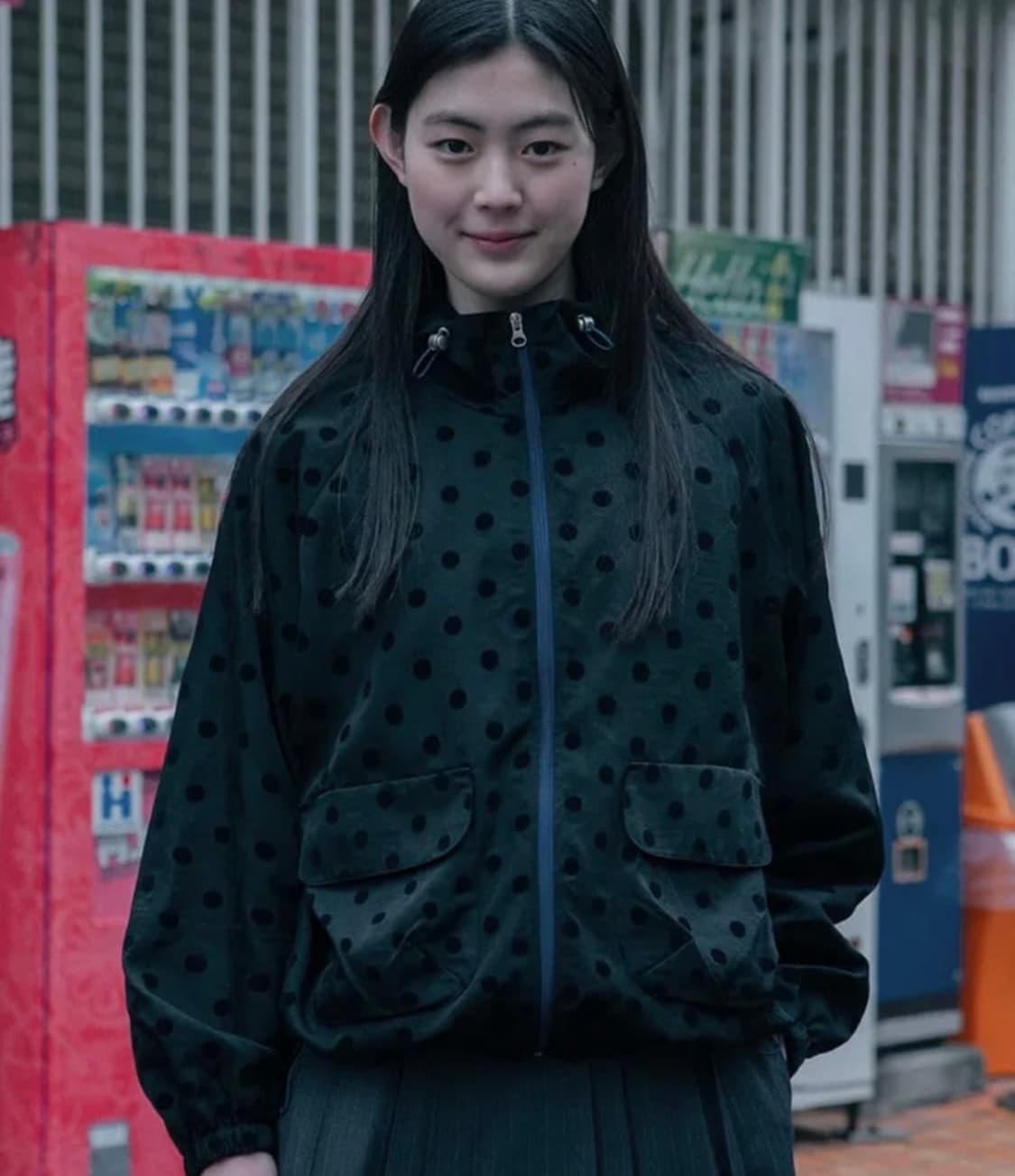 오헤시오 도트 바람막이  상품이미지1