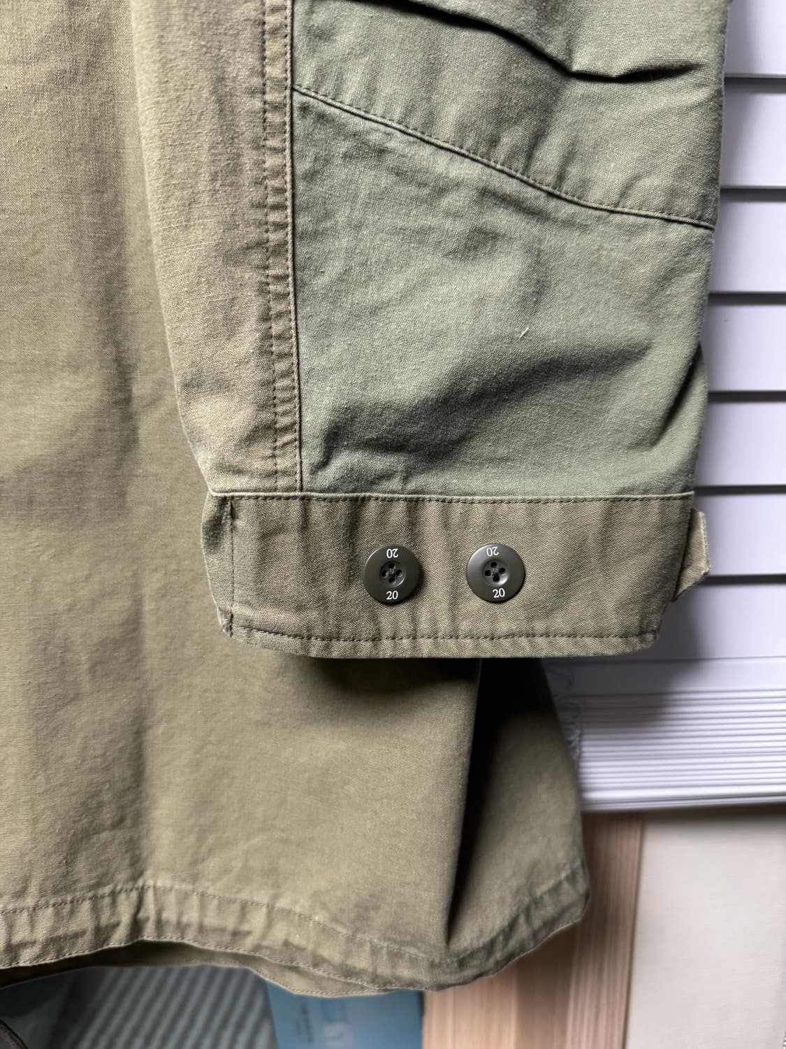 21ss 네이버후드 피쉬테일 올리브 M 상품이미지5