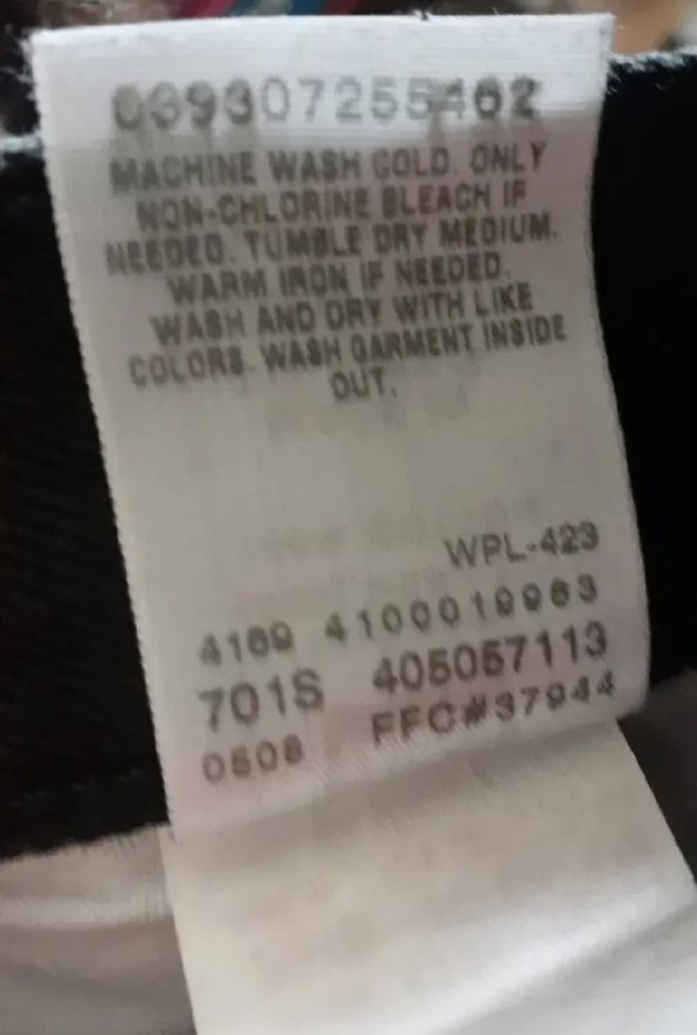 (33-32) 90s 빈티지 리바이스 505 블랙 흑청 데님 팬츠 상품이미지6