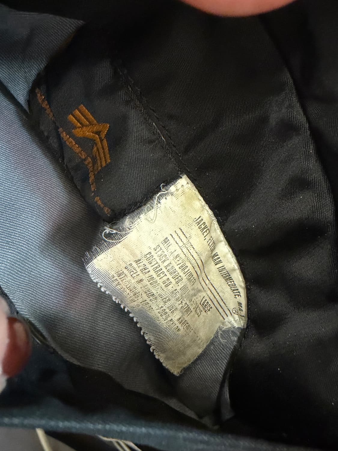 N151. 알파인더스트리 ma-1 자켓 상품이미지2