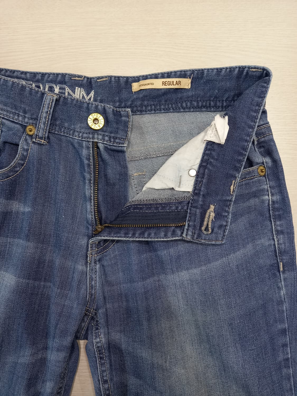 31 DESIGN UNITED 워싱 스판 일자진 31-508 상품이미지7