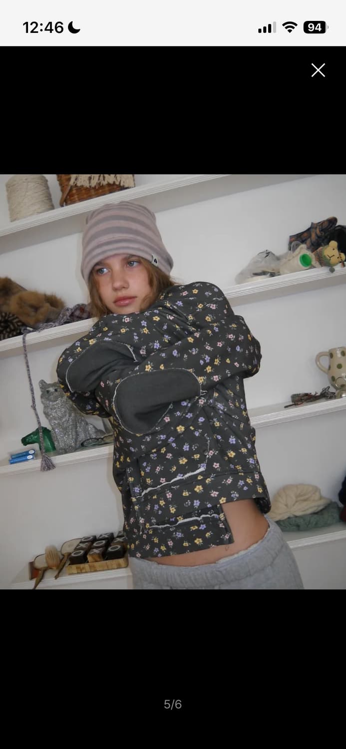 펀프롬펀 스트라이프 비니 핑크 상품이미지5