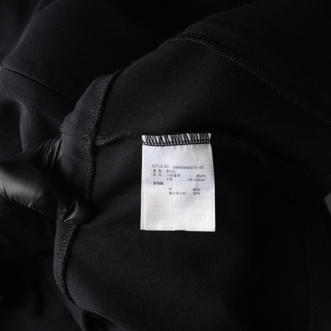 뉴발란스 핑크 로고 포인트 하프 집업 아노락 후드 S 상품이미지6