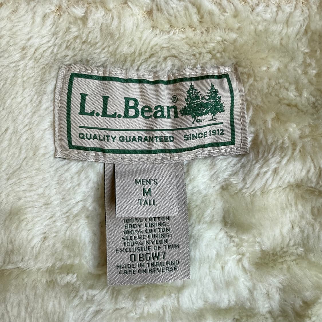 LLBean 양털 울 체크자켓 상품이미지5