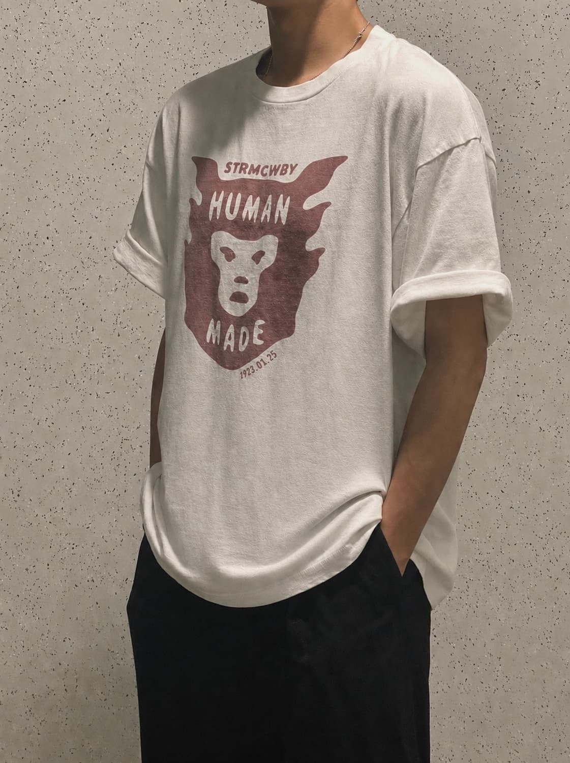 휴먼메이드 페이스 티셔츠 상품이미지1