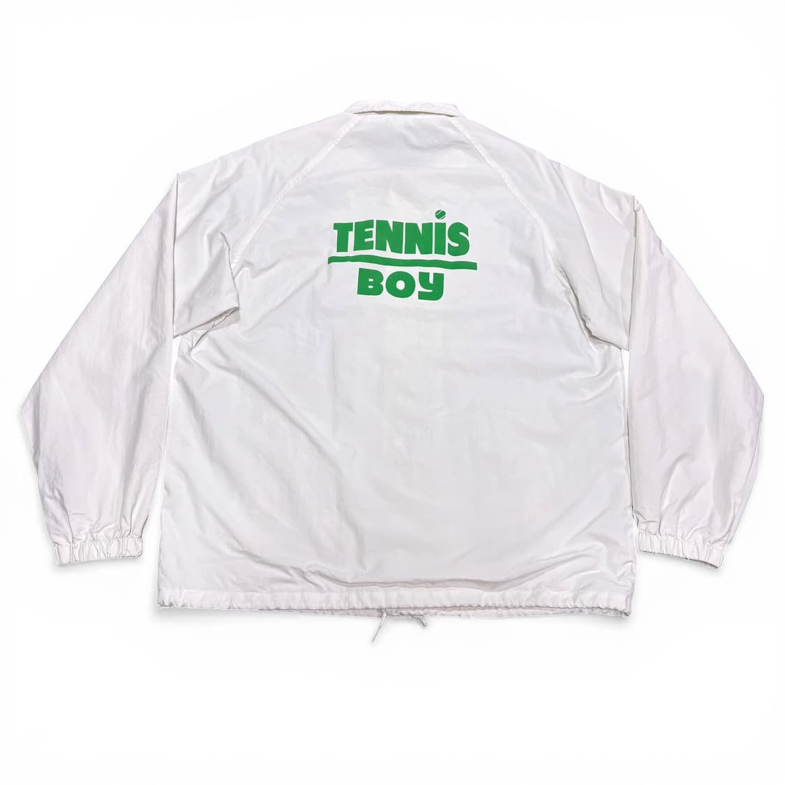 L 테니스보이클럽 화이트 나일론 코치자켓 상품이미지2