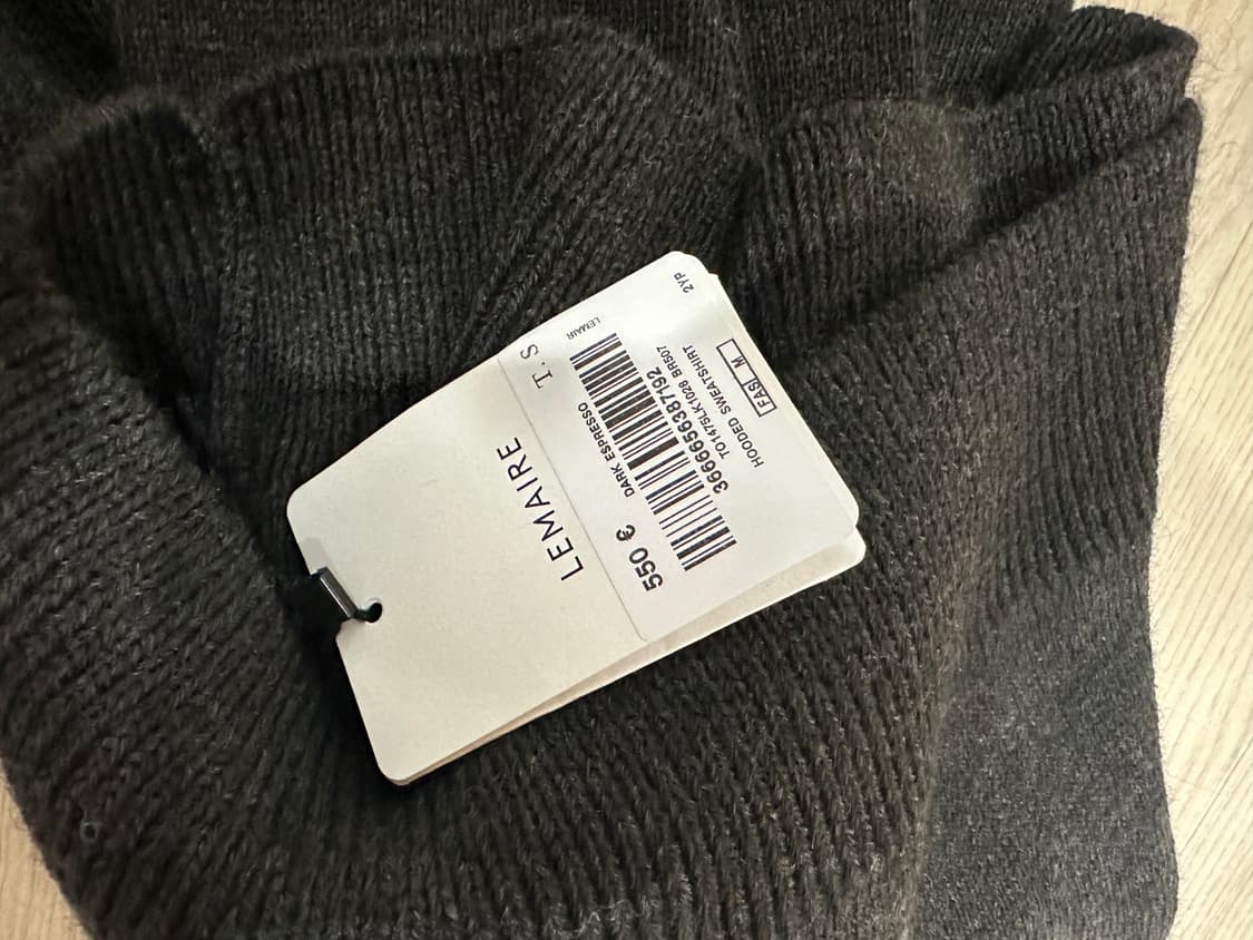 (S) FW25 르메르 알파카 후드 니트 상품이미지4