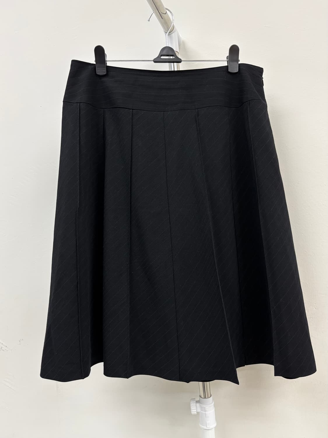 빈티지 블랙 플리츠 스커트 상품이미지3