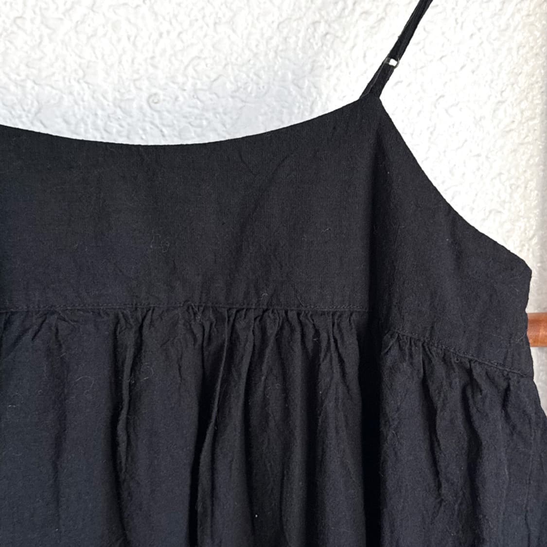 모카 안개 블랙 펀칭 원피스 상품이미지6