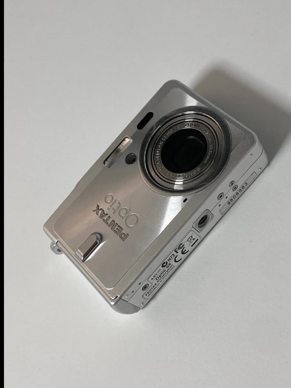 희귀)펜탁스 옵티오 s6 실버 빈티지디카/pentax optio s6 상품이미지4