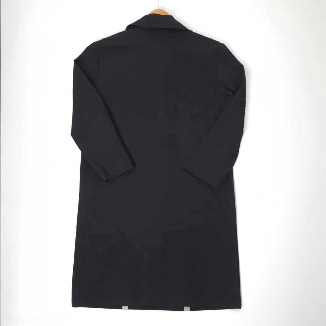 시스템 나일론 히든버튼 코트 블랙 95(M-L) 상품이미지2