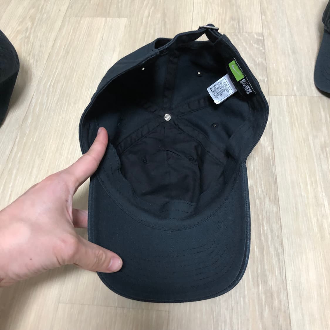 (OS) 나이키 NIKE 헤리티지 86 스우시 볼캡 블랙 3종 상품이미지5