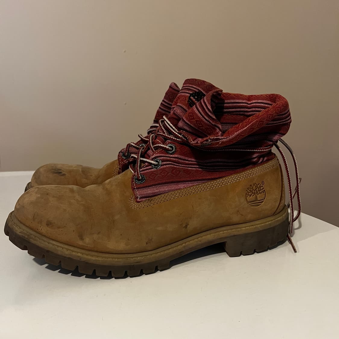 팀버랜드 어센틱 패브릭 롤탑 부츠 상품이미지2