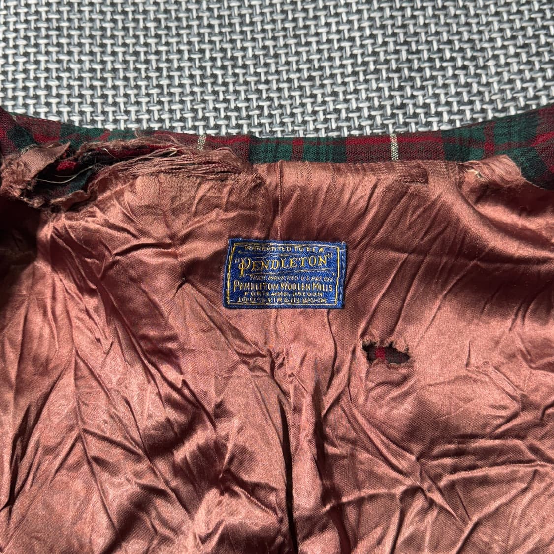 90s 펜들턴 울 자켓 (old-8248) 상품이미지3