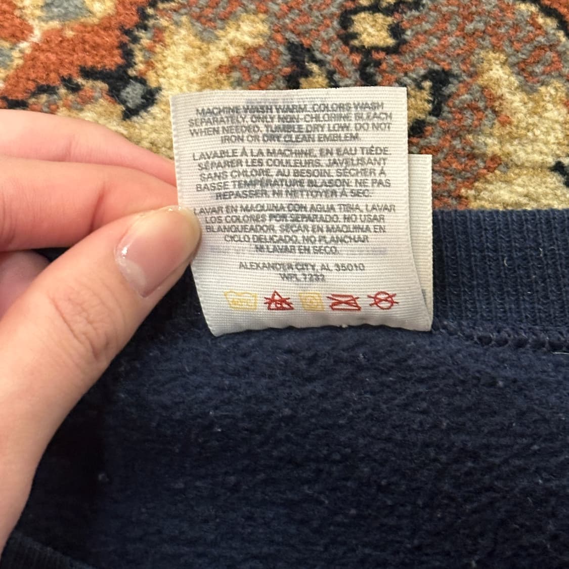 90s 저지스 블랭크 스웻셔츠 USA 상품이미지7