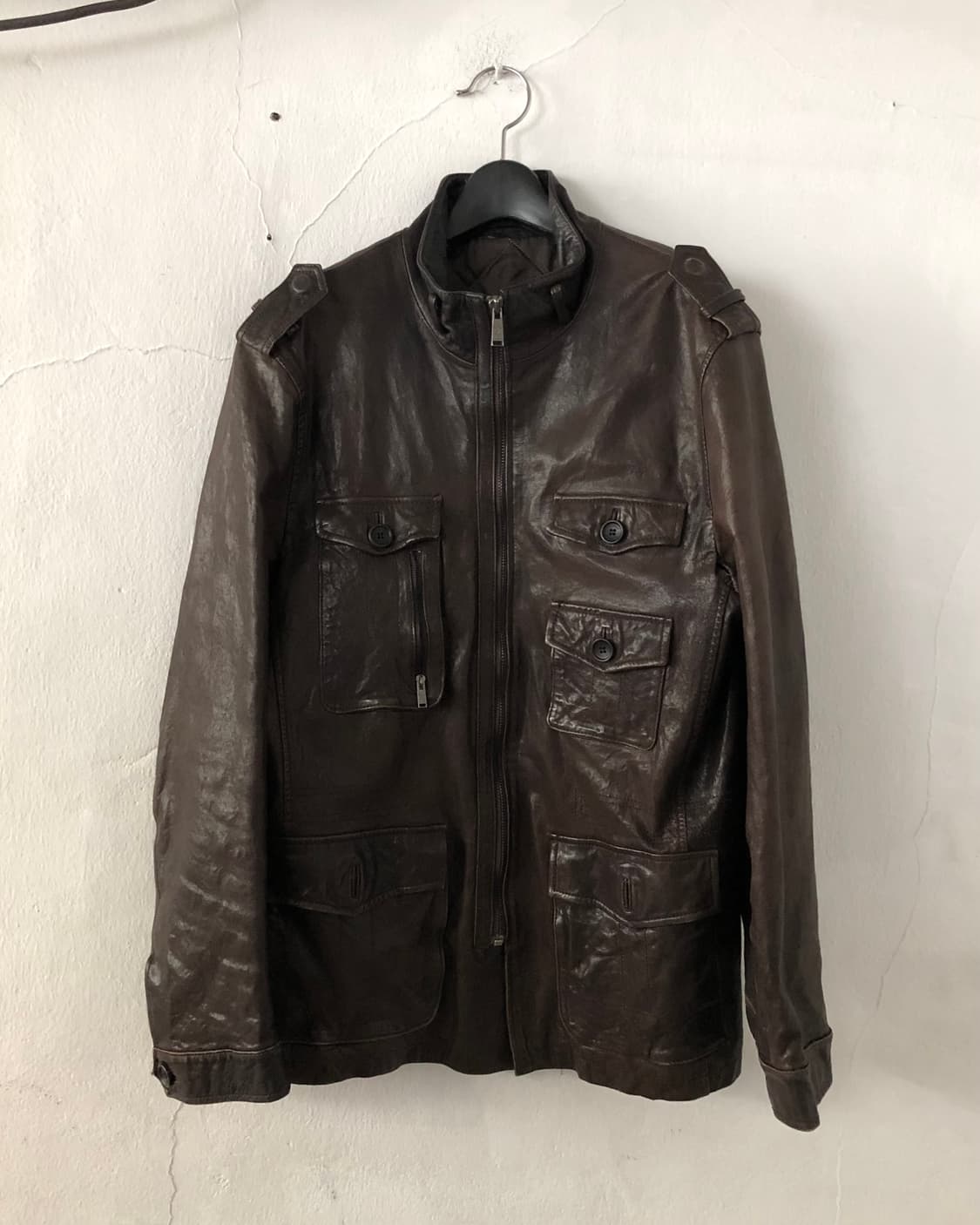 Kinloch Anderson Leather Jacket(95) 상품이미지1