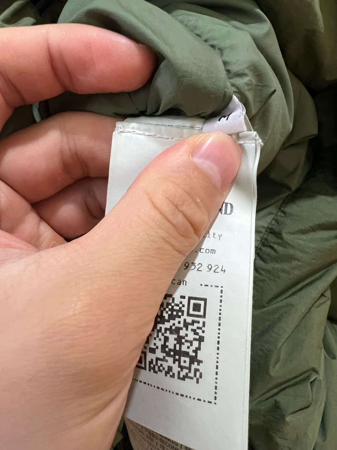 23fw 스톤아일랜드 크링클랩스 패딩조끼 (새상품급) 상품이미지3