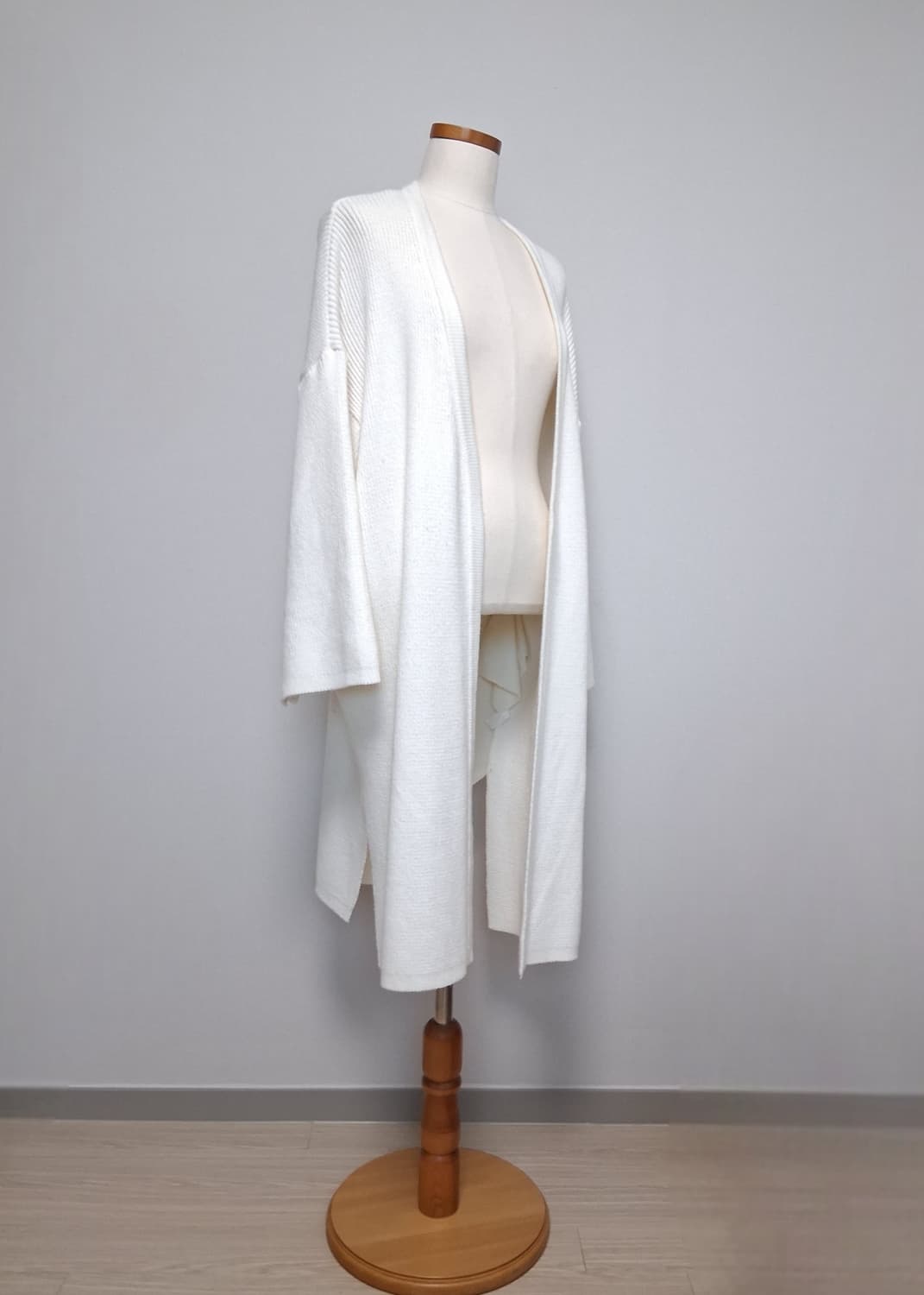 화이트 롱 가디건 상품이미지2