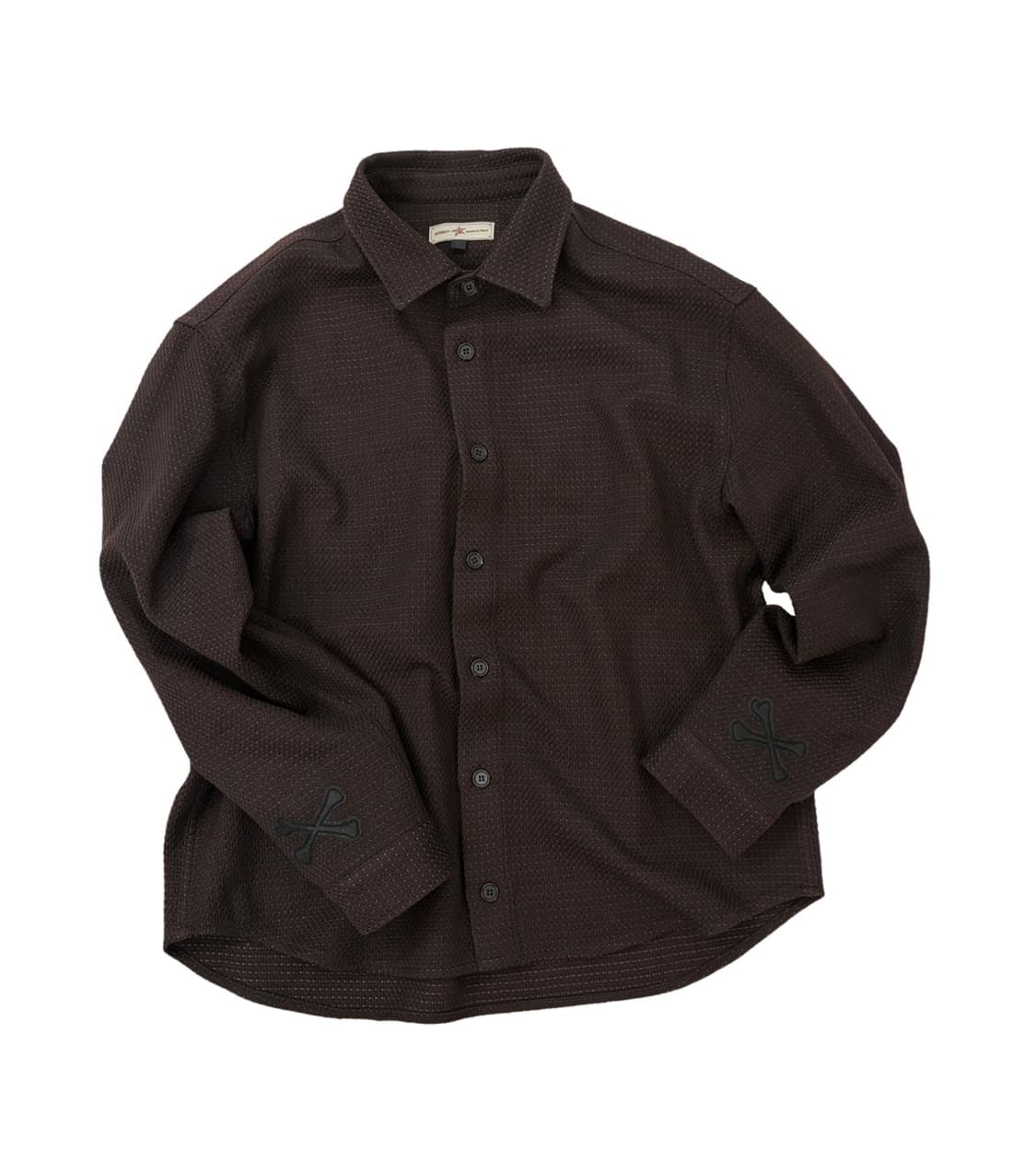 아오이로 Bone Patch Japanese Wool Shirt  상품이미지1