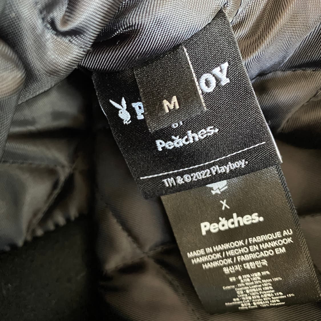 Peaches. x Playboy Varsity Jacket 상품이미지10