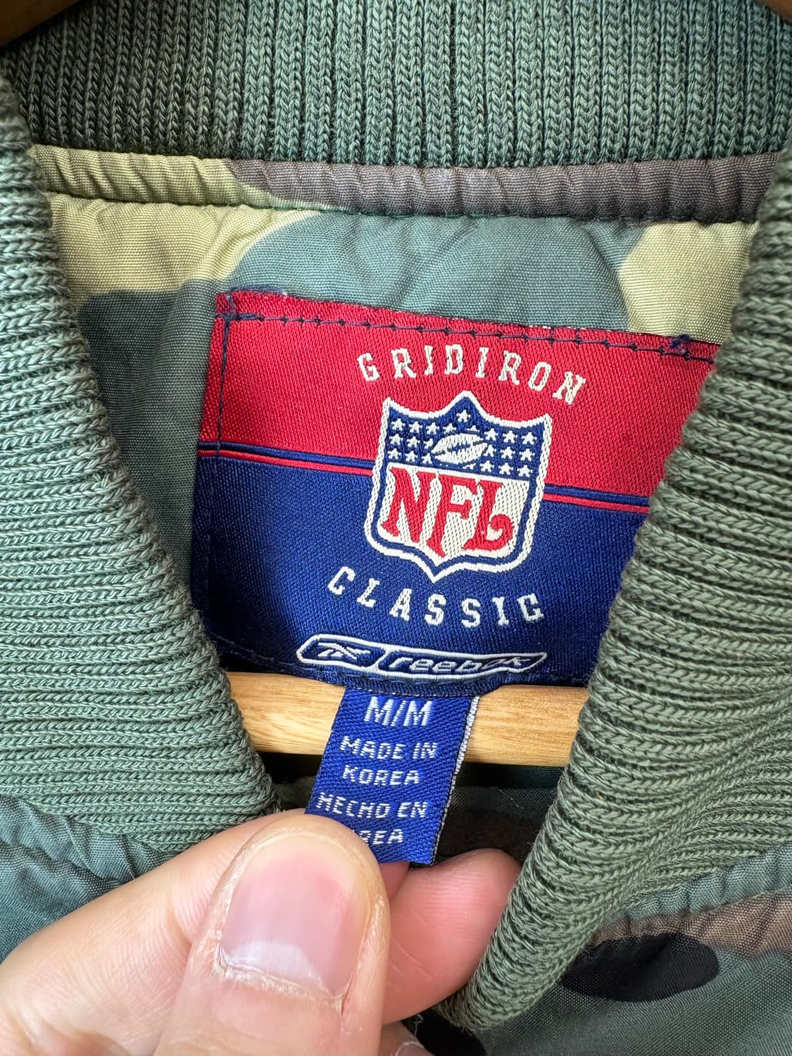 NFL 엔에프엘 빈티지 댈러스 카우보이 카모 자켓 상품이미지8